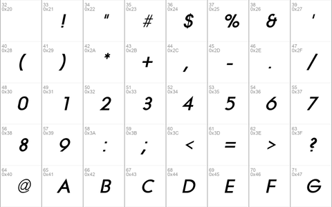 LitheExtrabold Italic