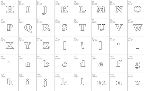 JoshuaBeckerOutline-ExtraBold Regular