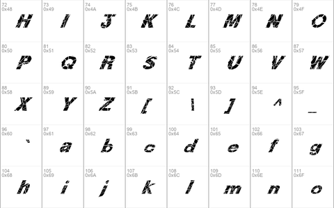 FZ JAZZY 36 CRACKED ITALIC