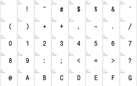 MonoCondensedC Bold