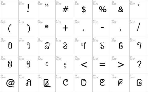 AWSiamEnglishnotThai Medium