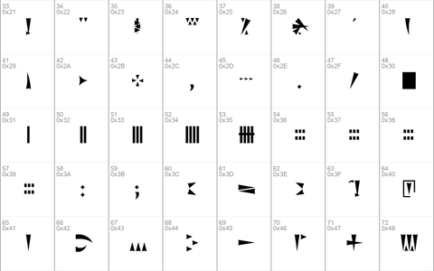 Ork Glyphs Normal