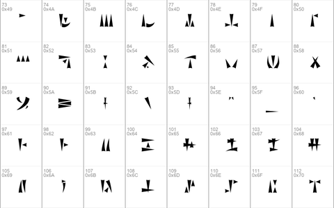 Ork Glyphs Normal