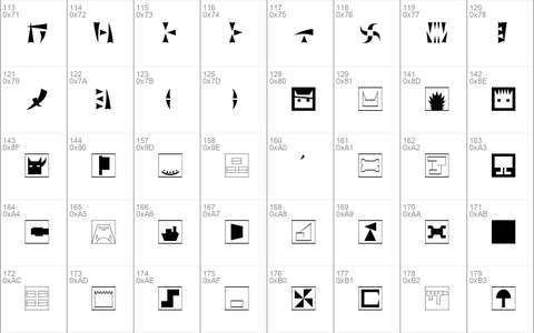 Ork Glyphs Normal