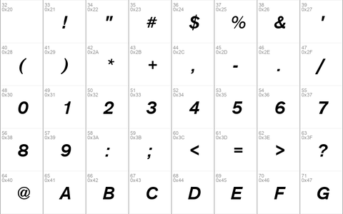 URWAccidaliaTMed Italic