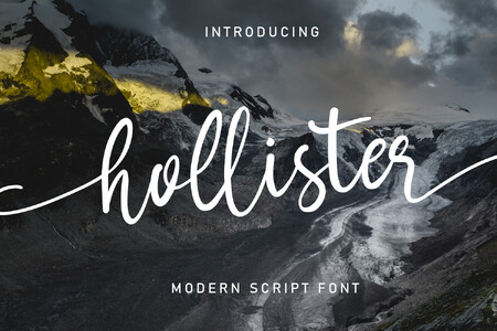 hollister Free Personal Use font