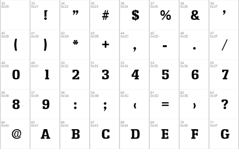 Enschede-Serial-ExtraBold Regular