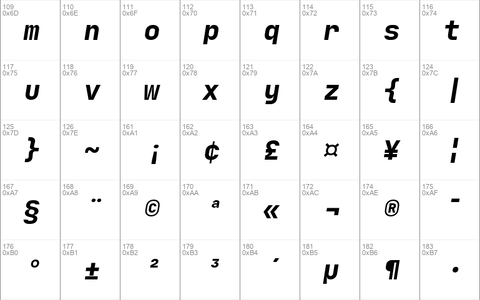 JetBrains Mono ExtraBold Italic