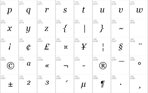 MS Reference Serif