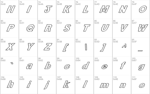 FZ JAZZY 36 HOLLOW ITALIC