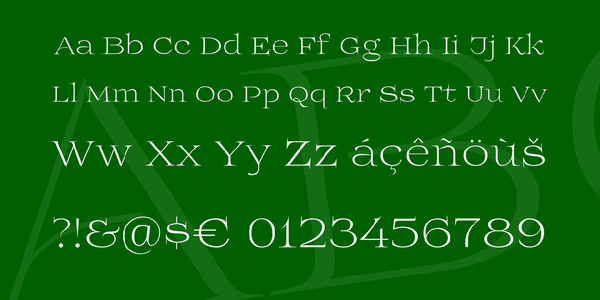 Prida01 font