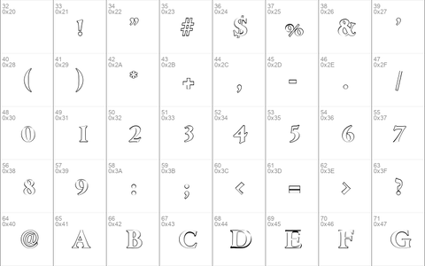 JohnBeckerOutline-ExtraBold Regular