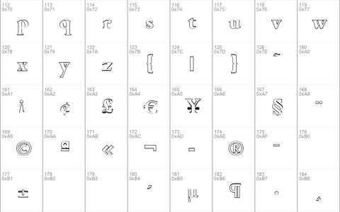 JohnBeckerOutline-ExtraBold Regular