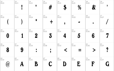 BuckinghamCondensed Regular