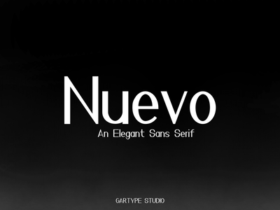 Nuevo font