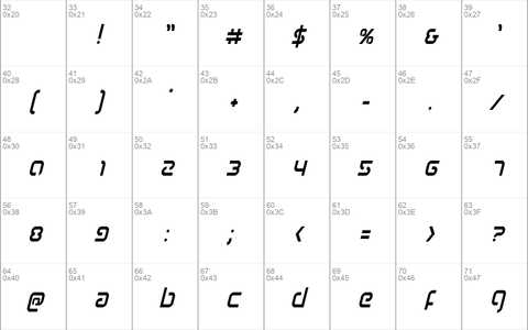 Youngerblood Condensed Italic