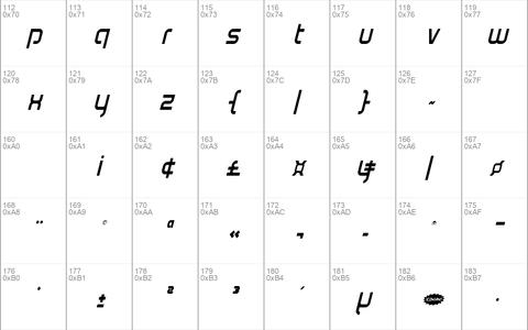 Youngerblood Condensed Italic