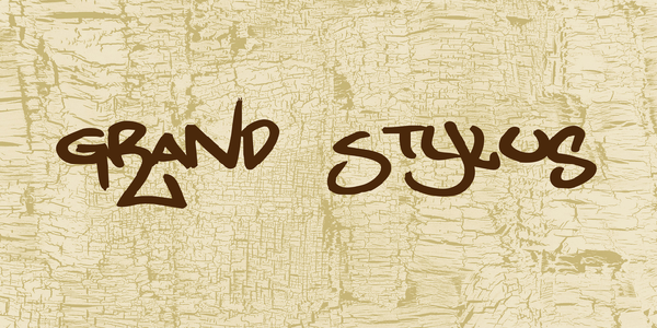 Grand Stylus font