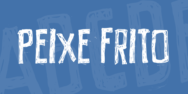 PEIXE FRITO font