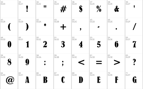 LeonhardBoldCondensed Regular