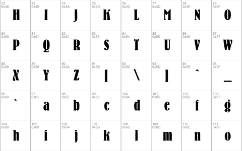 LeonhardBoldCondensed Regular