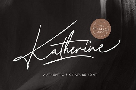 Katherine Free font