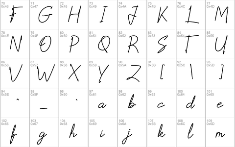 Scoutline font