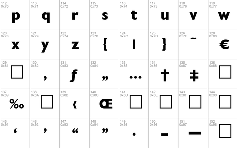 Chantilly-ExtraBold Regular