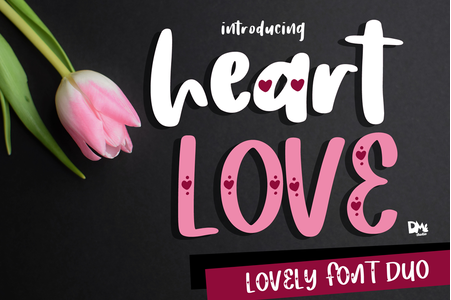 Heart Love Regular font