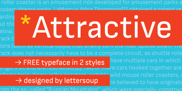 Attractive font