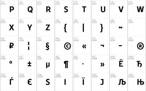 TT Prosto Sans Condensed DEMO