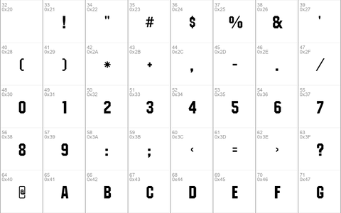 CSD-Block-Bold Regular