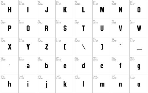 CSD-Block-Bold Regular