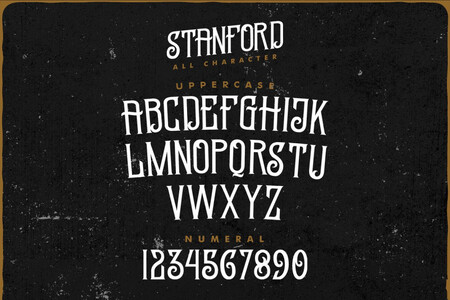 STANFORD FREE font