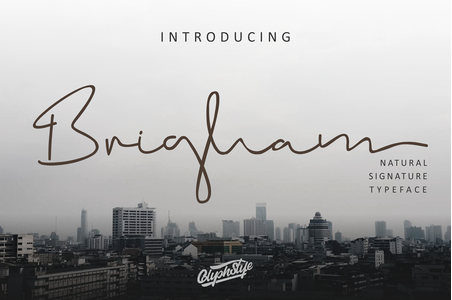 Brighamdemo font