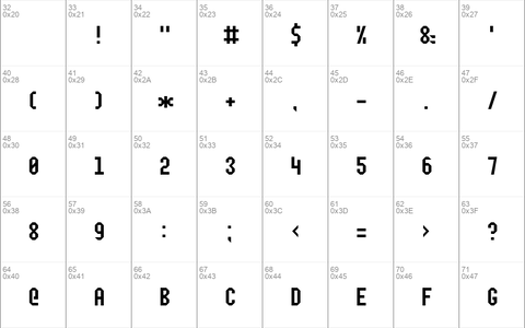 Narrow Rectangle-7 Regular