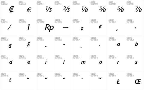 Formata Italic Exp