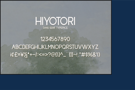 Hiyotori font