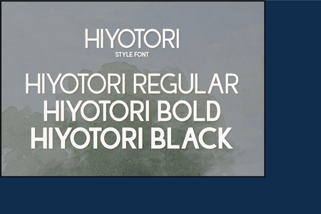 Hiyotori font