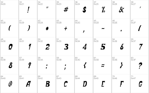 BodyShopCondensed Oblique