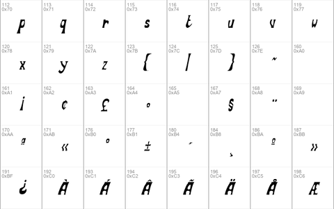 BodyShopCondensed Oblique