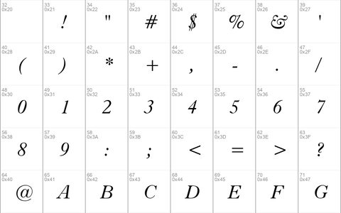 Dutch766 BT Italic