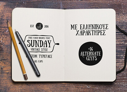 Sunday font