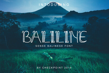 Baliline font