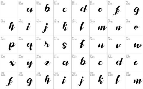 my_andriane font