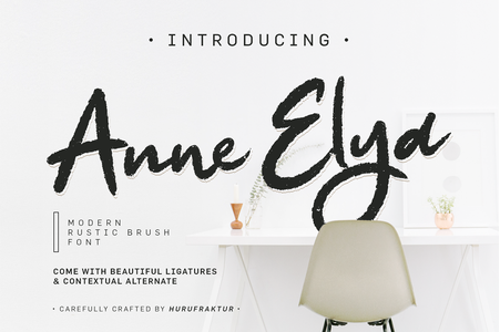 Anne Elya font