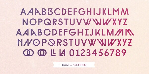 Diamonds 5 font