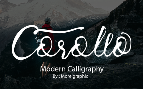 Corollo font