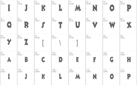 CandyStripeCondensed Regular