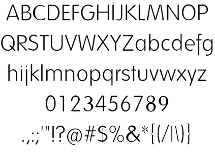 Folks font